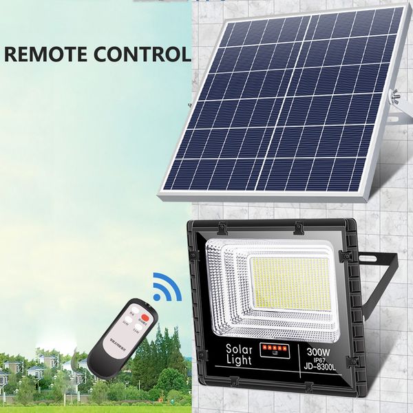 

60w solar floodlight spotlight waterproof led solar lamp with remote control solar led outdoor lighting