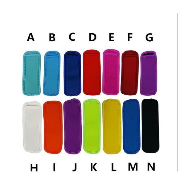 

popsicle holders pop ice sleeves er edge covering 18cmx6cm neoprene waterproof for kids s wmtqmv sports2010