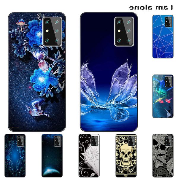 

qamobile phone cover c30 2020 6.4-inch cube, soft tpu mobile phone cover, cartoon shell, accsori, innovation,lk