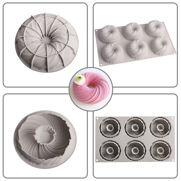 

mousse baking big hair ball french mousse mould jelly mold silicone cake mold pastry baking tool diy baking supplies dhl free