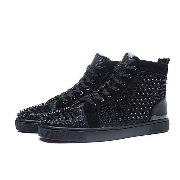 

men's size more luxury stage disco singer dressed leather ankles cow platform shoes zapatos boots b9tg, Black