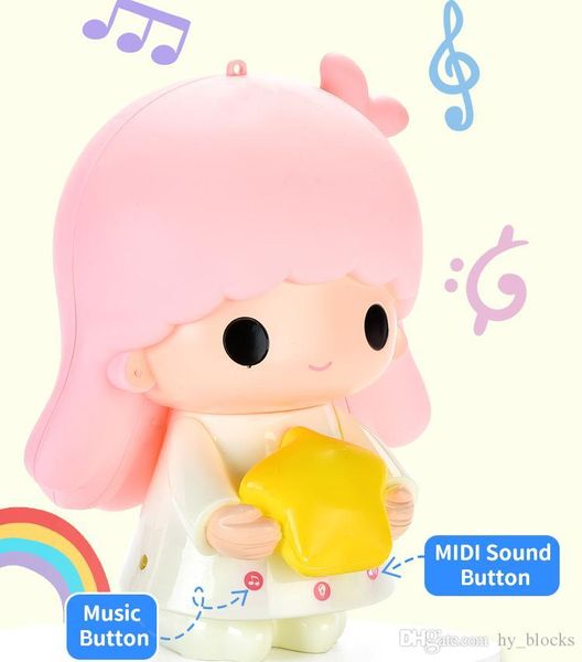 

smart touch music lantern electric cute cartoon rabbit doll light music lantern toy for kids girl birthday gift 02