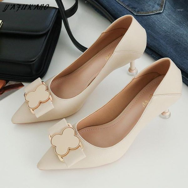 

dress shoes pointed toe shallow high heels women 2021 autumn thin career fashion single korean elegant lady pumps for party1, Black