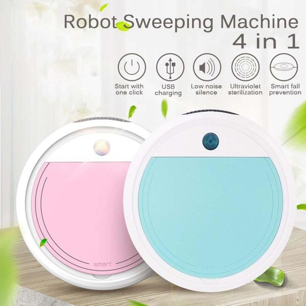 Home Smart Robot Aspirapolvere Mop Sweeping Automatic Cleaning Machine drag/sweep Cleaner Piccolo robot spazzante ricaricabile1