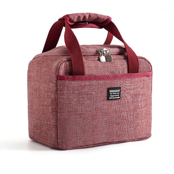 

lunch bag home insulated students kitchen organizer oxford cloth kids cool large capacity storage waterproof summer winter1, Blue;pink