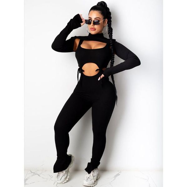 

sexy 3 piece набор женщин одежда 2020 уличная одежда рейв фестиваль одежда клуб носить модные партии настройки соответствия комплекты dropsh, Gray