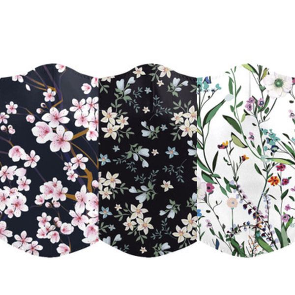 

fresh styles digital 3d pattern 9 adjustable printing protective face mask pm 2.5 dustproof ant vr1u