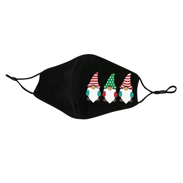 

pm2.5 breathable santa claus face mask print fabric protective mouth cover washable reusable mouth mask 29 jllpqb