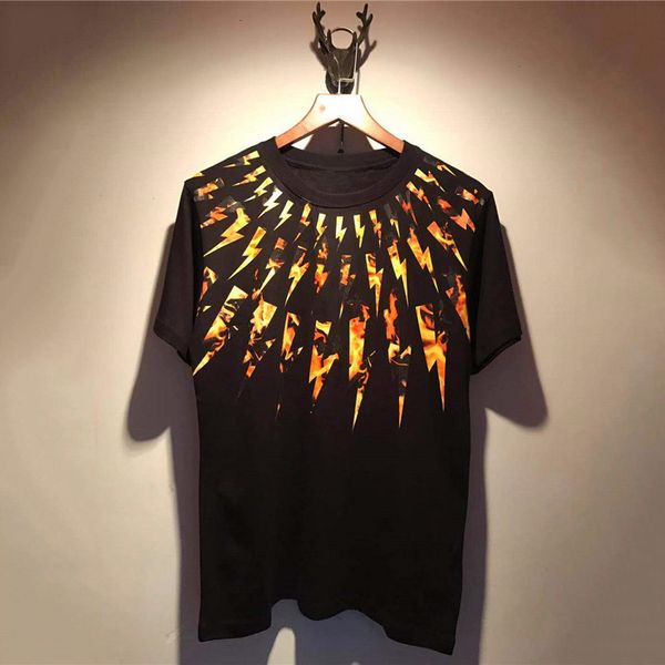 

new fashion men women t shirt mens stylish print short sleeve men hip hop tees s-2xl, White;black