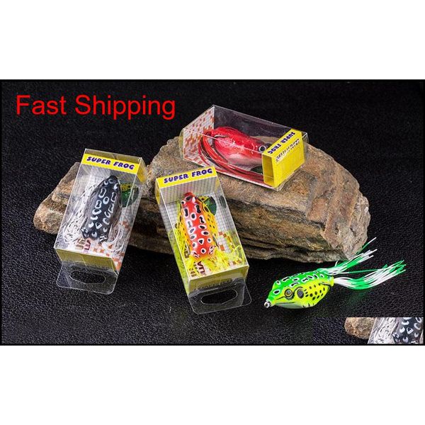

soft lures fishing lure bait tackle 5.5cm/13g frog baits soft rubber frog bait fishing lure tackle 2oit0 inhpk