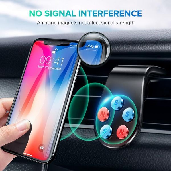 

magnetic for huawei mobile phone car car phone holder air vent mount stand in gps mobile holder1