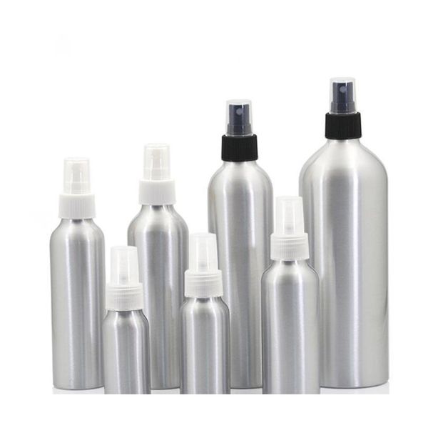 

aluminum spray atomiser bottle 30ml-500ml mist spray refillable bottles empty metal perfume bottle cosmetic packin sqckry sports2010