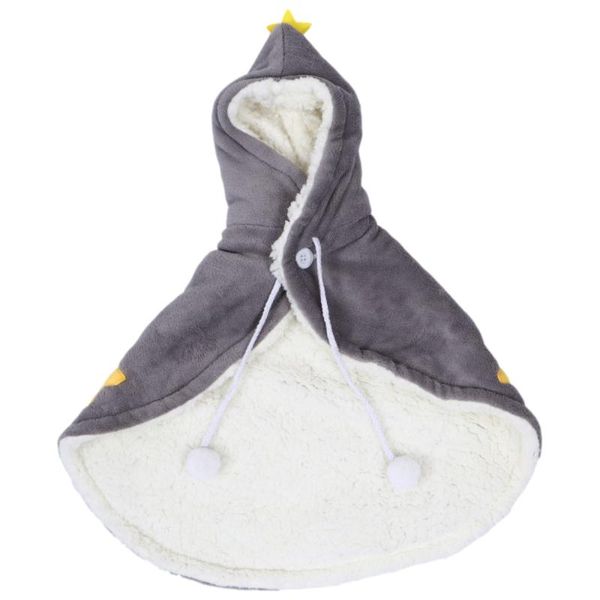

1pc winter warm soft pet cloak pet cape night cloth hat cloak costume for puppy dog
