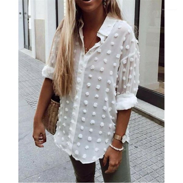 

women see-through sheer chiffon blouse square collar shirt long sleeve tees autumn slim blouses shirts1, White