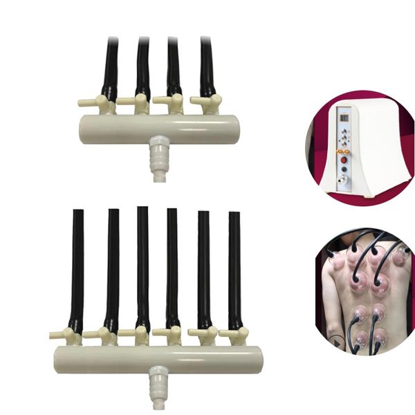 Zubehörteile Druckregelventil, das vier Sechs-Wege-Schalter für Brustvergrößerungsmaschinen-Gesundheitsinstrumente und Rohrverbindungen bedient