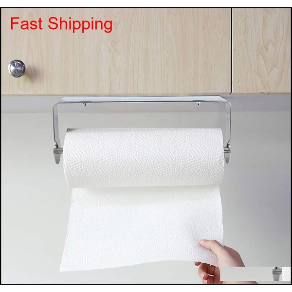 

paper towel rack kitchen bathroom drawing cabinet under the rubber stainless steel paper towel holder paste qylxvb bdesports