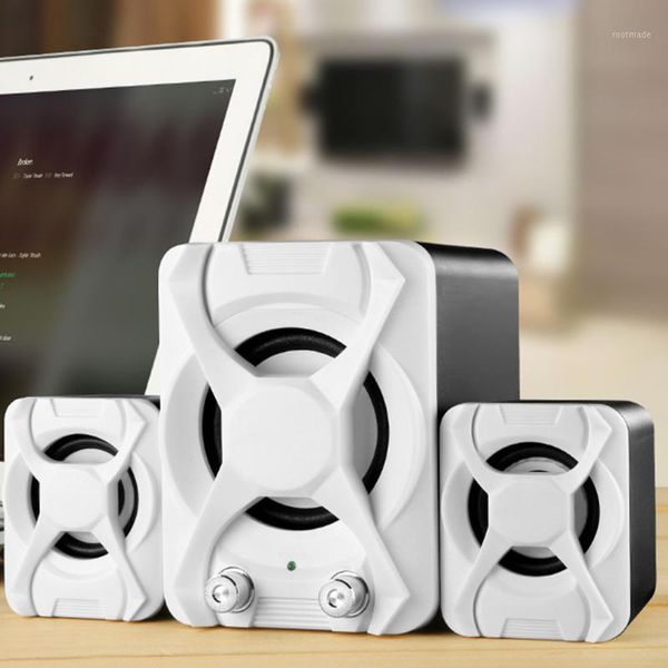 

mini speakers 3pcs/set portable speaker 3d stereo pc music usb powered deskcomputer lapphone tv speakers1