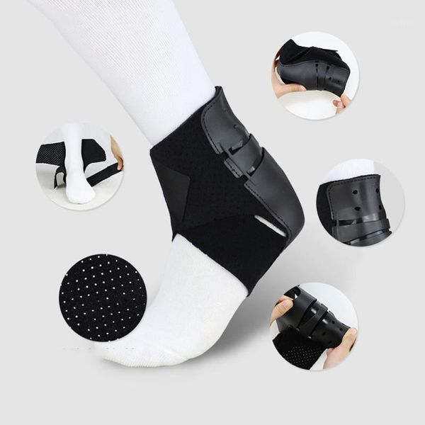 

ankle support sports comfortable fitness riding brace for tennis basketball sprain black left foot size1, Blue;black