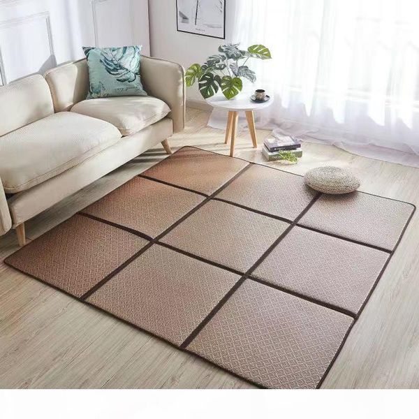 

summer baby bright foldable rattan rug living room bedroom floor mat s home tatami mat 6 mm thick baby game
