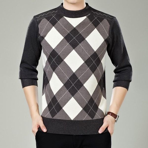 

sweater mens winter thick warm cashmere turtleneck men knitted plaid sweaters slim fit pullover pull homme classic wool knitwear wmtzvu, White;black