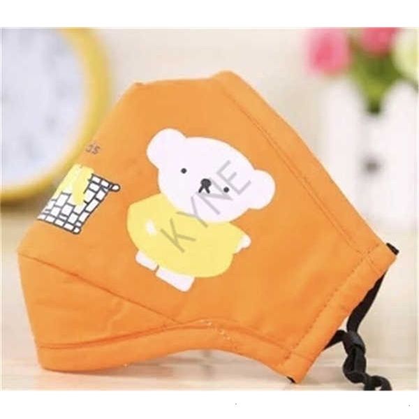 

ut9tau 50pcs dhl kids cute cartoon cotton cloth pm2.5 washable anti-haze face anti-dust mask colorful non-woven fabric children cl n