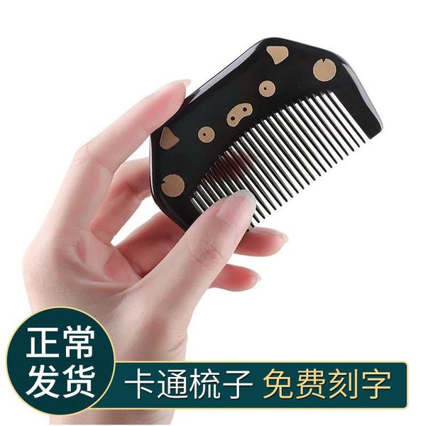 

small number comb girls portable with cute heart mini bang infant /40, Silver