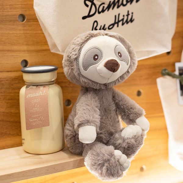 

1pc 25cm small size animal plush cute fluffy flamingo sloth koala bird soft doll baby kids toy birthday gift wmtfoo