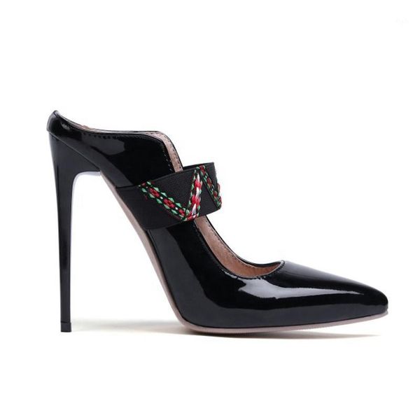 

dress shoes 2021 woman slingbacks customise high heels safety dancing pumps1, Black