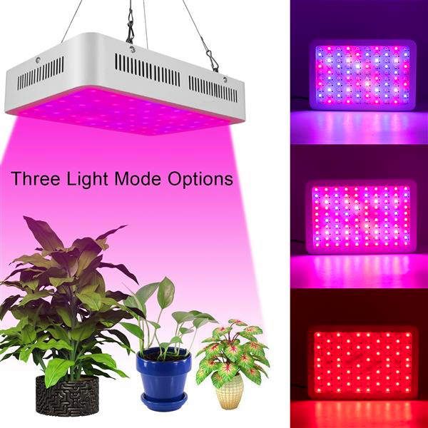 

fast delivery 600w dual chips 380-730nm full light spectrum led plant growth lamp white premium material grow lights