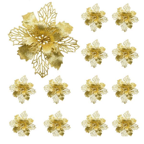 

16cm big artificial flowers wedding decorations christmas xmas tree home decorations new year christ bbymke