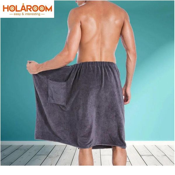 

мягкий мужчина носимый ванна полотенце с карманным мягким mircofiber волшебным плаванием пляжное полотенце одеяло toalla de playa wmtlxb