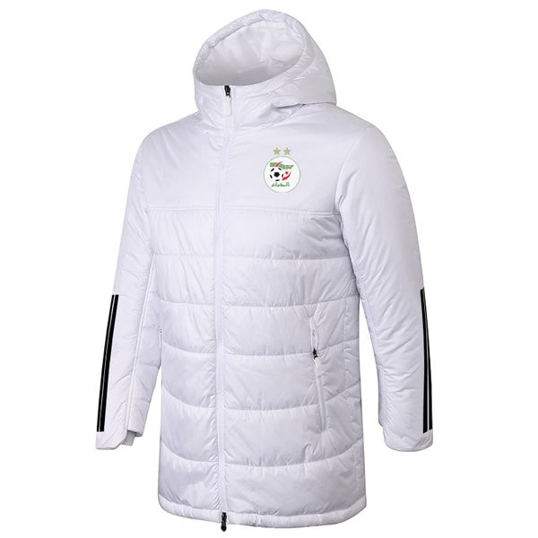

2020 2021 algeria soccer cotton coat down jacket sweater sport winter coat tracksuit zipper soccer hooded training coat men's jackets, Black;brown