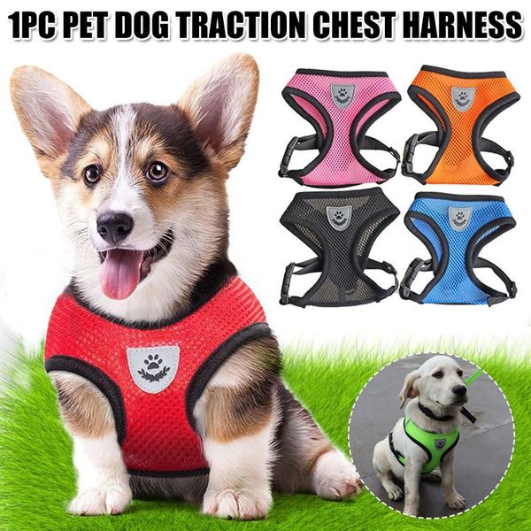

pet tractor dog vest type leash dog chest strap pet supplies cat vest clothes bv789
