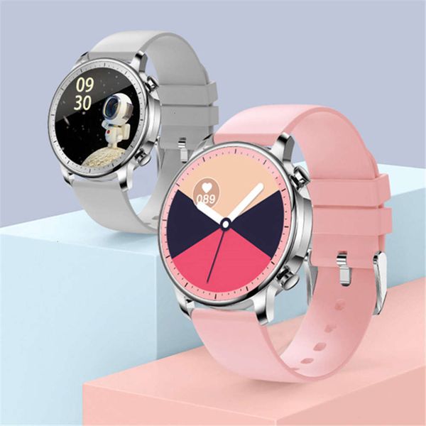 

new v23 fashion round screen bracelet multi function step movement heart rate blood prsure waterproof smart wa