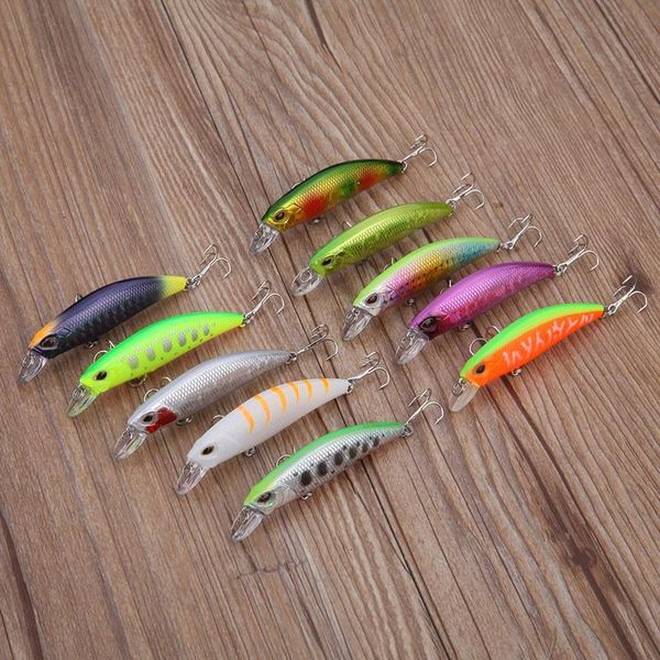 

1pcs minnow mini small fishing lure 60mm 5g vibration swing sink hard bait efficient ice lures japan fishin qyliza