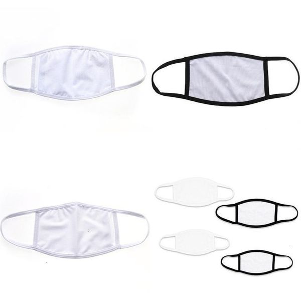 

sublimation blanks protective anti respirator foldable face dust mascarilla stock blank printing earloop cloth kid jf80