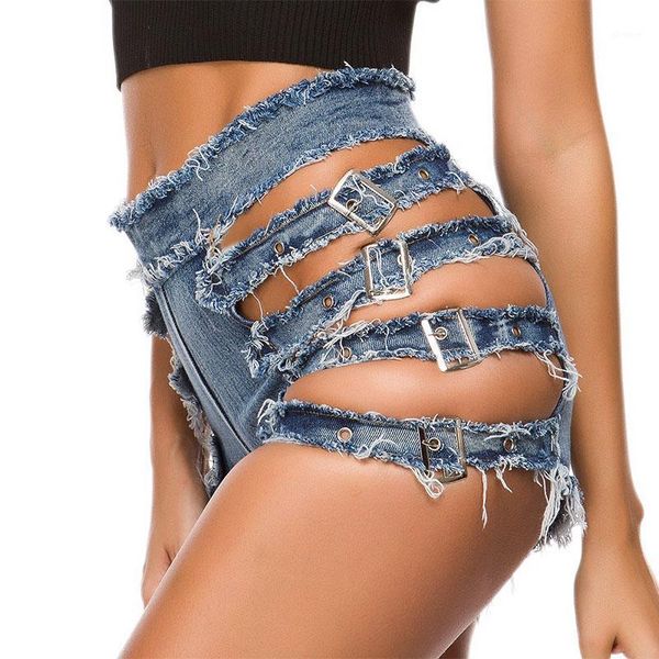 

women denim shorts jeans ripped high waisted skirt shorts for woman summer gothic distressed clubwear plus size short mujer1, White;black