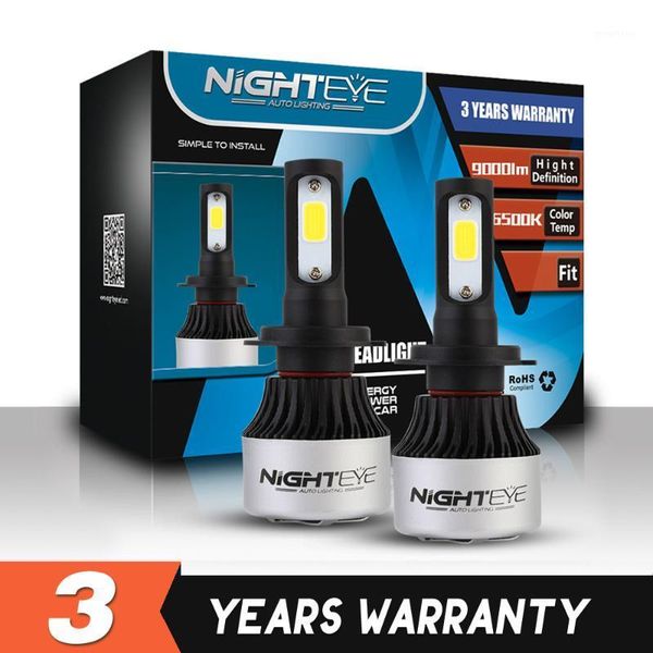 

car headlight h7 led h4 h11 h8 4 3 led headlight bulb high low beam diode 36w 6500k 9005 9006 luces para auto 12v1