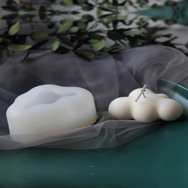 

облако свеча прессформы поворот сахар торт силиконовые формы diy домашняя меблировка деталей ароматизированные гипсовые плесени sqcknh bnene