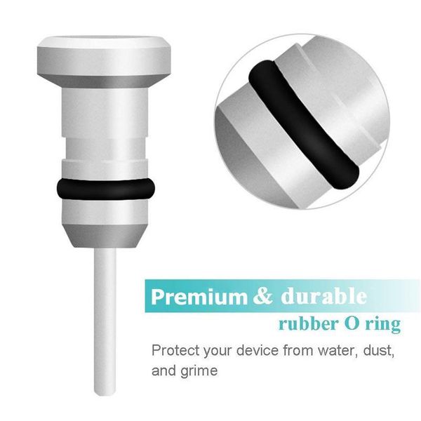 

5 sets micro usb charging port and 3.5mm earphone jack mobile phone plug dust set for samsung galaxy s2 jllcaf