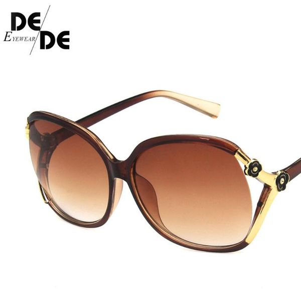 

sunglasses retro oversized oval women classic vintage camellia ladies glasses shades goggles, White;black