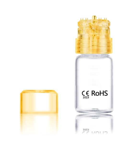

0.25 0.6 needle length microneeding 20 pins derma stamp hydra needle with ethylene oxide sterilization