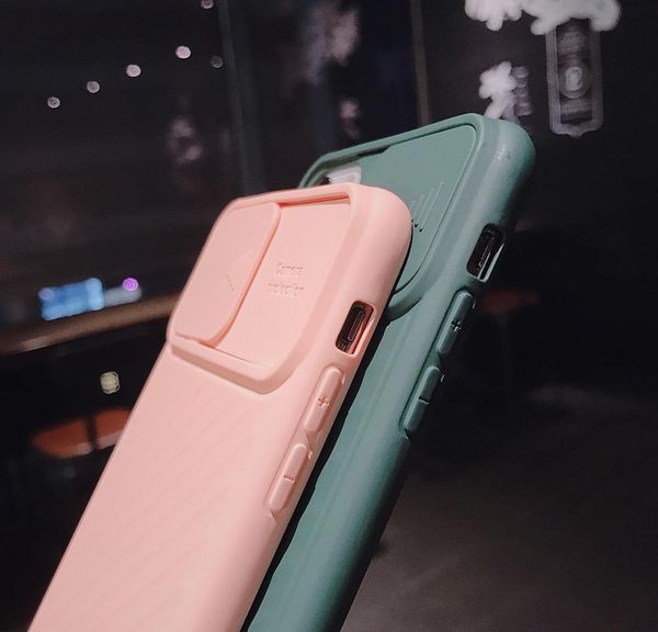 

защита камеры удароженные чехол для телефона для iphone 11 pro 11 x xr xs max 7 8 6 6 6s плюс сплошной цвет мягкий sqcomt bdejewelry