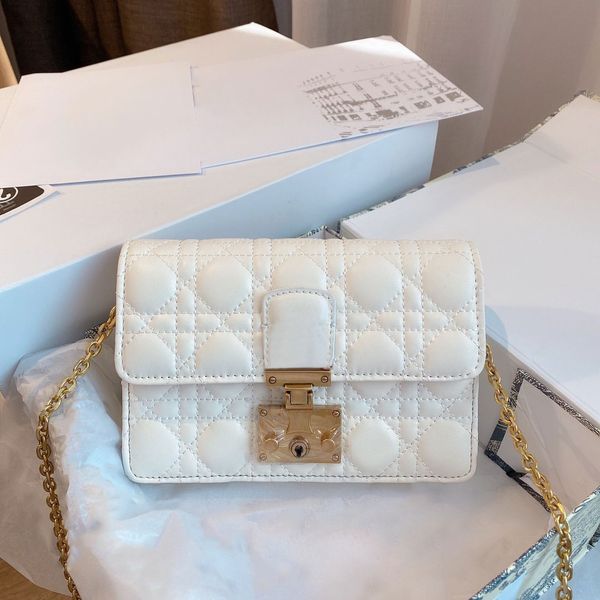 

2020 luxury designer oblique women fashion shoulder cross body bags embroidery thread diamond lattice plain vintage genuine leather handbags