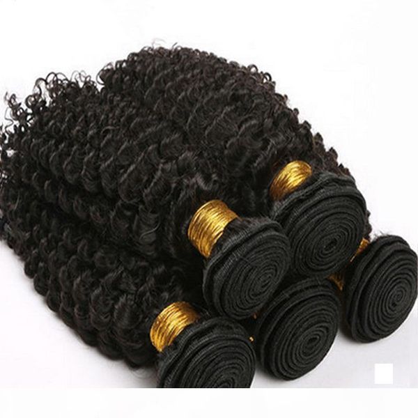 

malaysian human hair weaves,selling women's fashion unprocessed malaysian hair sew-in extensions kinky curly bundle hair wefts, Black