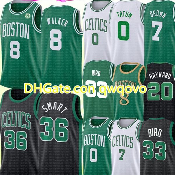 

ncaa marcus 36 smart jersey kemba 8 walker jayson 0 tatum jersey university jaylen 7 brown larry 33 bird gordon 20 hayward basketball, Black;red