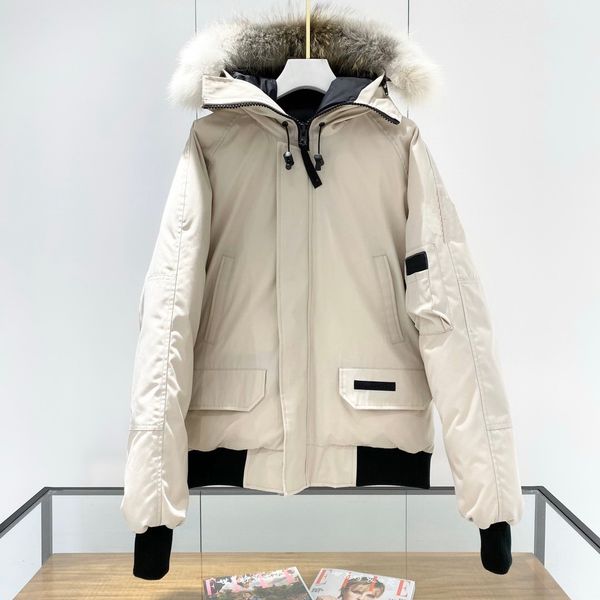 

men women winter down jacket long jacket hooded coat fur winter coat down clothes puffer jacket sportwear outfit hooded outfit winter coat-3, Black