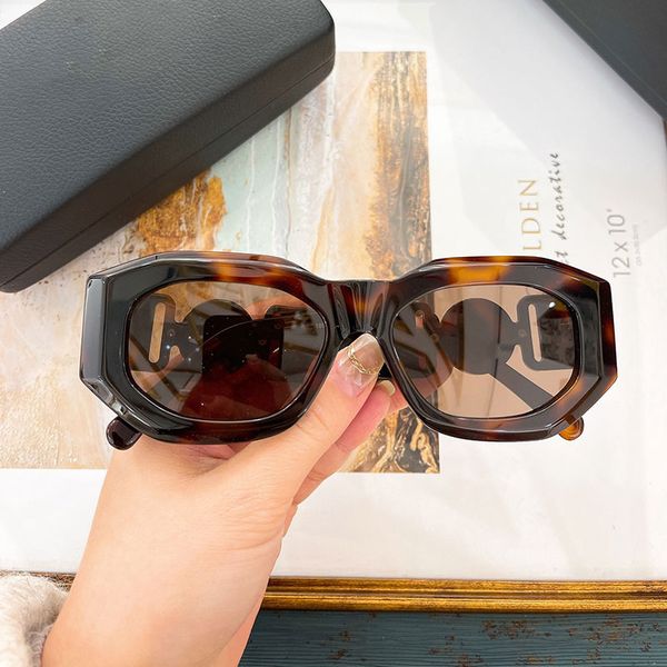 

sunglasses color stereo frame square 4088 mens womens glasses uv400 fashion hollow temples classic designer sunglasses original box, White;black