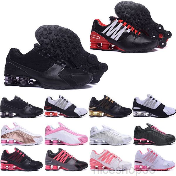 

2020 mens avenue 802 803 casual shoes chuassures shox nz shoes nz sport shoes sizes eu40-46 kk2z, Black