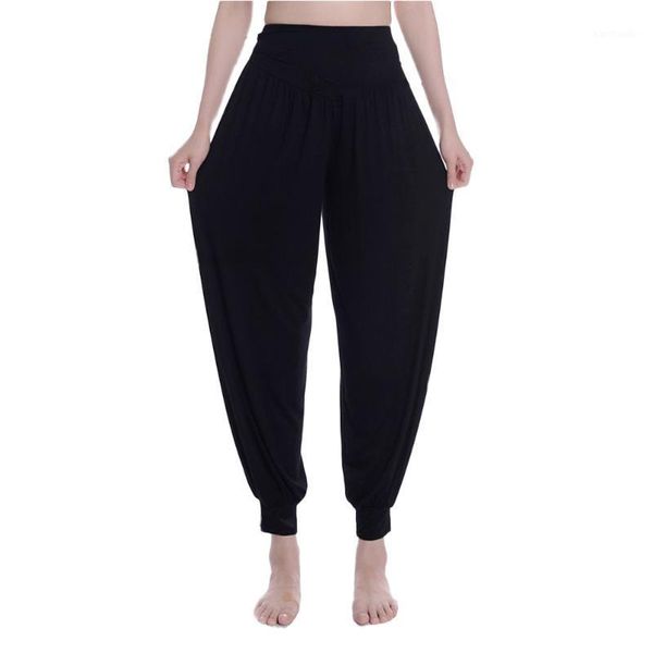 

yoga outfits women lady pants belly dance baggy comfy long loose trousers1, White;red